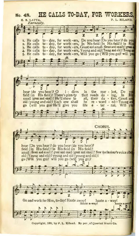 Song Crown: A new compilation of Sweet Gospel Songs page 50