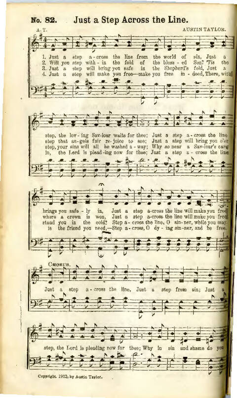 Song Crown: A new compilation of Sweet Gospel Songs page 86