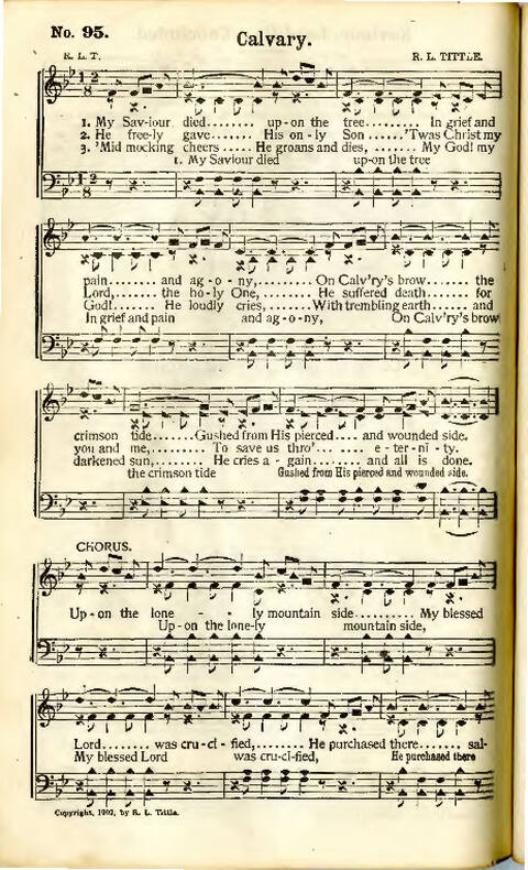 Song Crown: A new compilation of Sweet Gospel Songs page 96