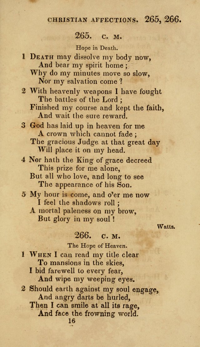 The Springfield Collection of Hymns for Sacred Worship page 200