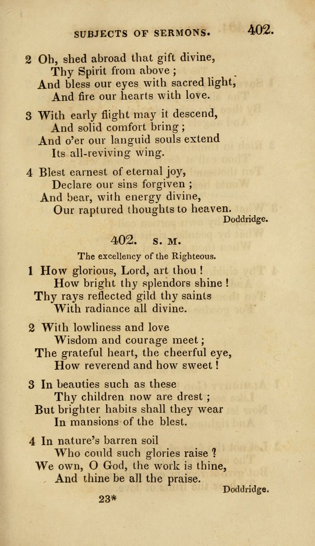 The Springfield Collection of Hymns for Sacred Worship page 288