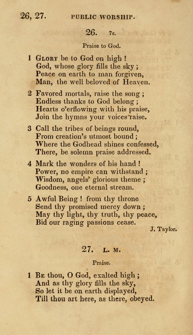 The Springfield Collection of Hymns for Sacred Worship page 37