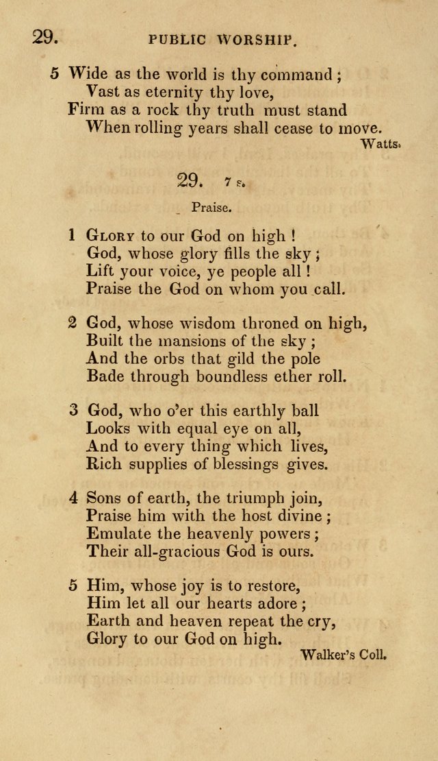 The Springfield Collection of Hymns for Sacred Worship page 39