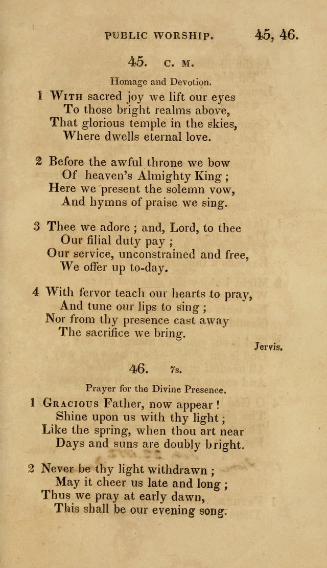 The Springfield Collection of Hymns for Sacred Worship page 50