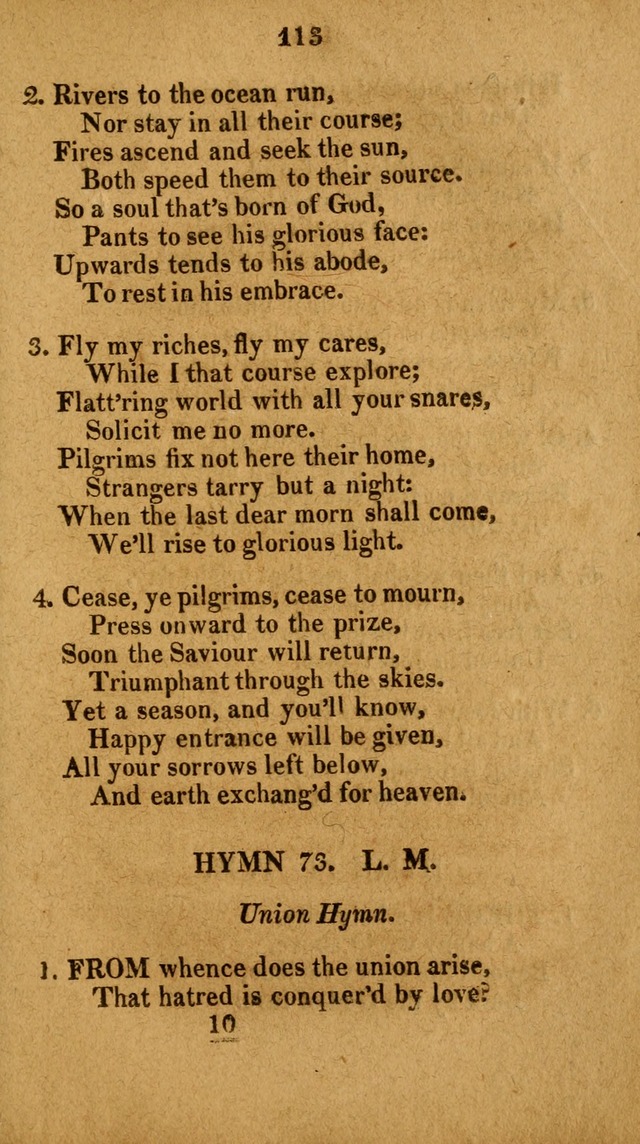 Social and Campmeeting Songs For the Pious (4th ed.) page 113