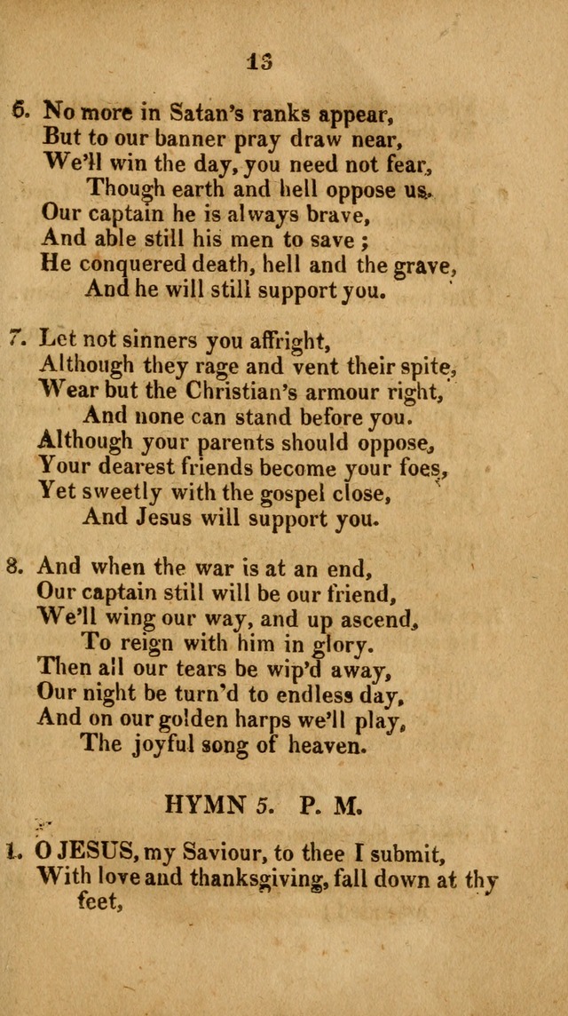 Social and Campmeeting Songs For the Pious (4th ed.) page 13