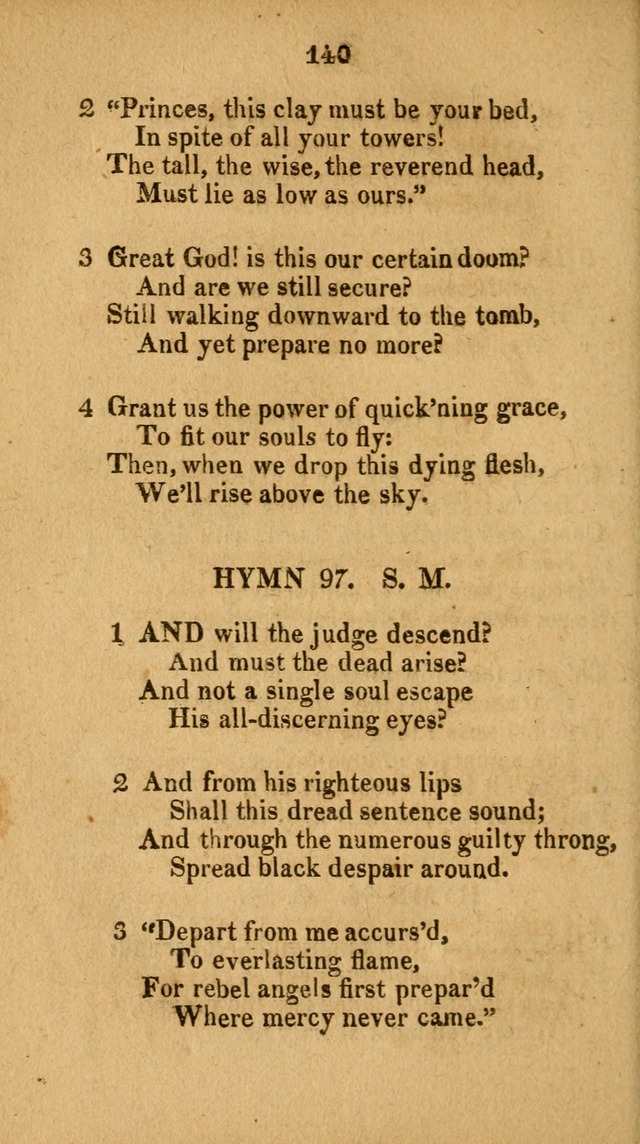 Social and Campmeeting Songs For the Pious (4th ed.) page 140