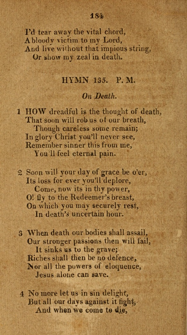 Social and Campmeeting Songs For the Pious (4th ed.) page 184