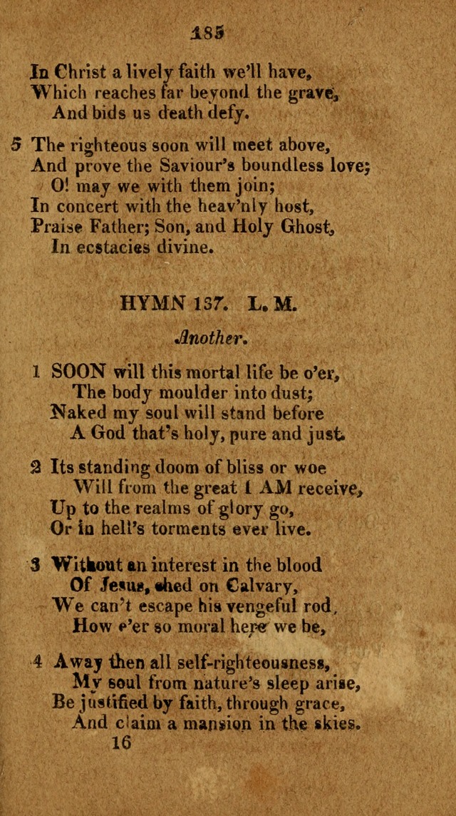 Social and Campmeeting Songs For the Pious (4th ed.) page 185