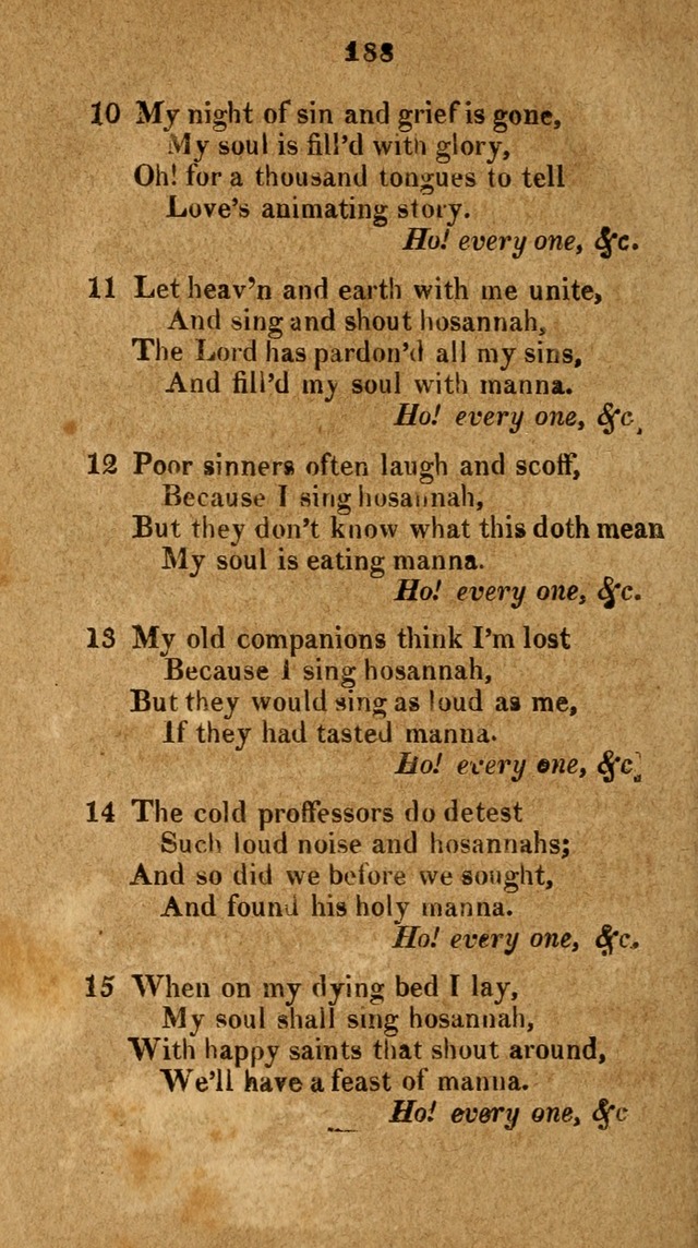 Social and Campmeeting Songs For the Pious (4th ed.) page 188