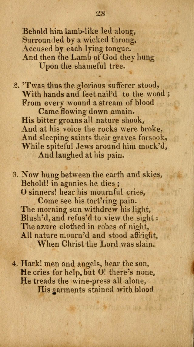 Social and Campmeeting Songs For the Pious (4th ed.) page 28