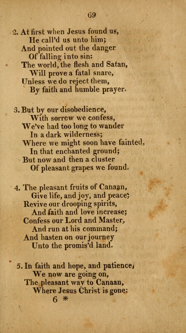 Social and Campmeeting Songs For the Pious (4th ed.) page 69