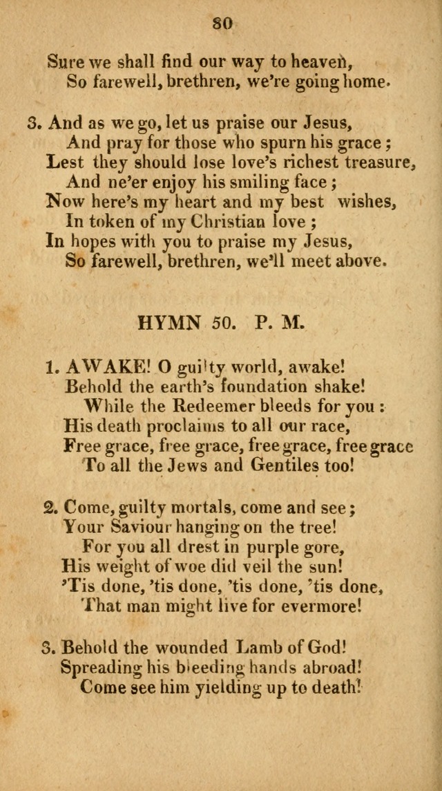 Social and Campmeeting Songs For the Pious (4th ed.) page 80