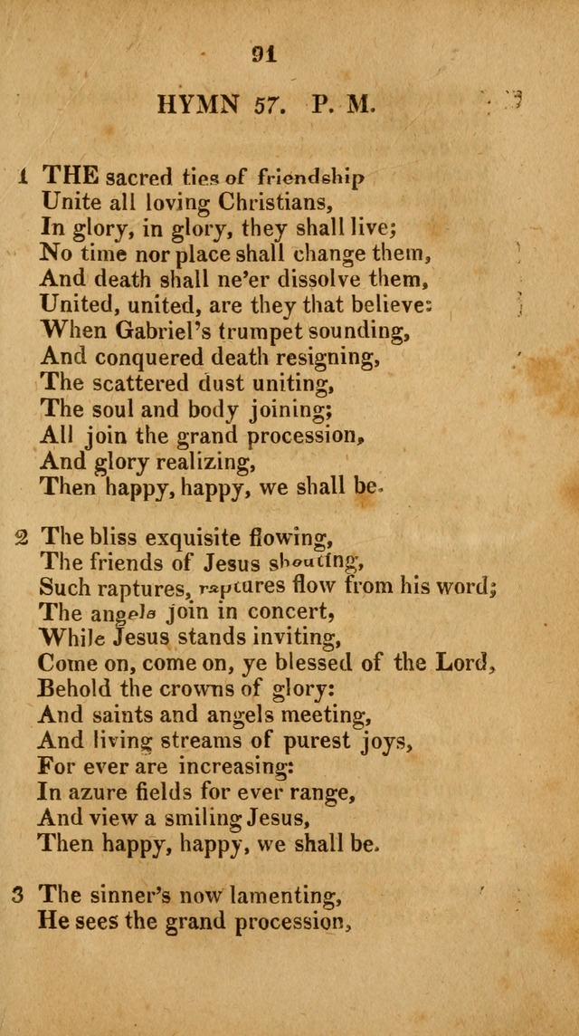 Social and Campmeeting Songs For the Pious (4th ed.) page 91