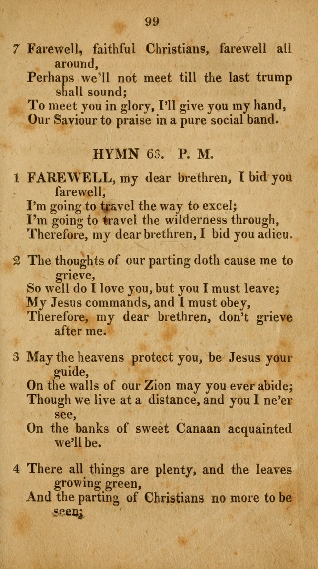 Social and Campmeeting Songs For the Pious (4th ed.) page 99