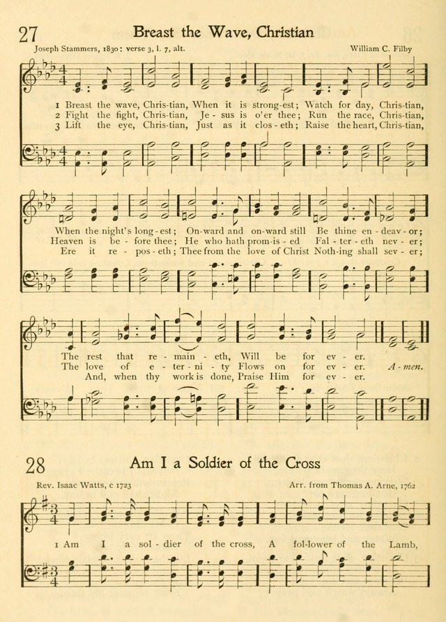 Songs for Christian Soldiers: for the use of the Boys