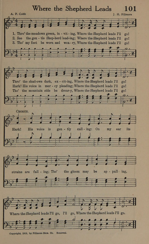 Songs of Conquest: for Use in Public Worship, Prayer Services, Camp Meetings, Evangelistic Campaigns, Young People