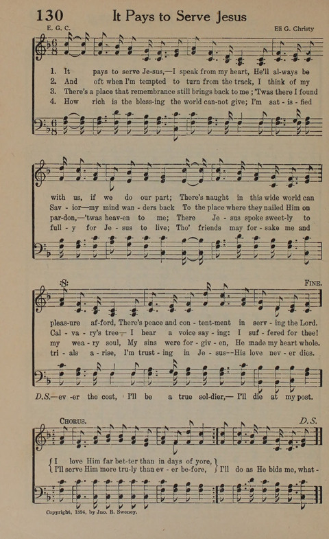 Songs of Conquest: for Use in Public Worship, Prayer Services, Camp Meetings, Evangelistic Campaigns, Young People