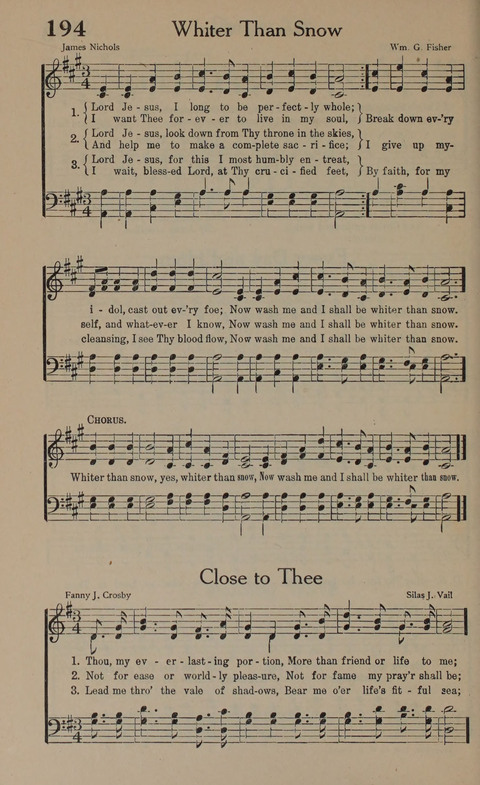 Songs of Conquest: for Use in Public Worship, Prayer Services, Camp Meetings, Evangelistic Campaigns, Young People