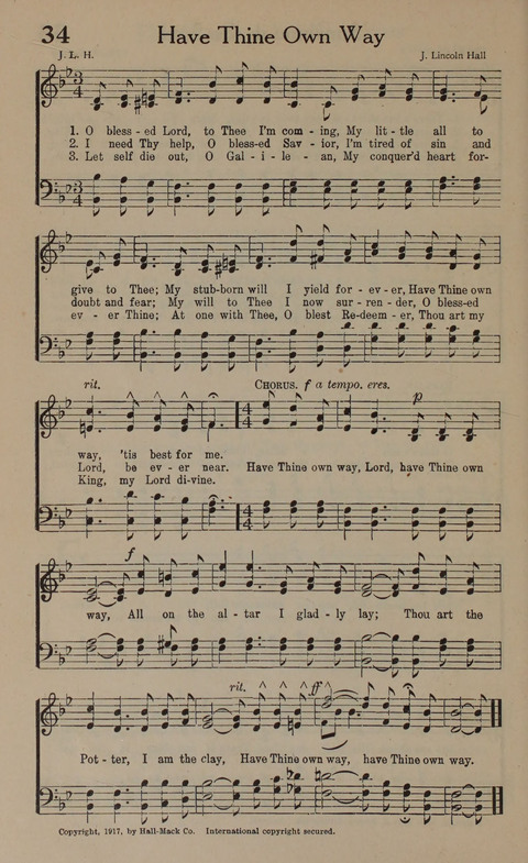 Songs of Conquest: for Use in Public Worship, Prayer Services, Camp Meetings, Evangelistic Campaigns, Young People