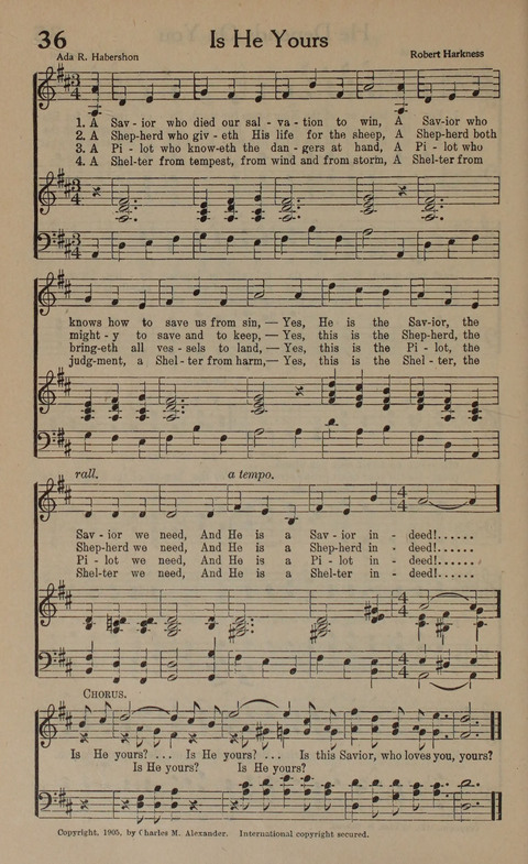 Songs of Conquest: for Use in Public Worship, Prayer Services, Camp Meetings, Evangelistic Campaigns, Young People