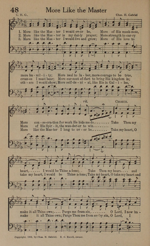 Songs of Conquest: for Use in Public Worship, Prayer Services, Camp Meetings, Evangelistic Campaigns, Young People