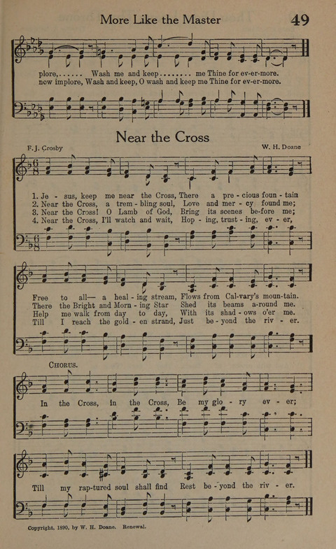 Songs of Conquest: for Use in Public Worship, Prayer Services, Camp Meetings, Evangelistic Campaigns, Young People