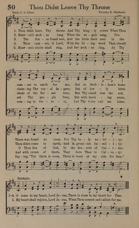 Songs of Conquest: for Use in Public Worship, Prayer Services, Camp Meetings, Evangelistic Campaigns, Young People