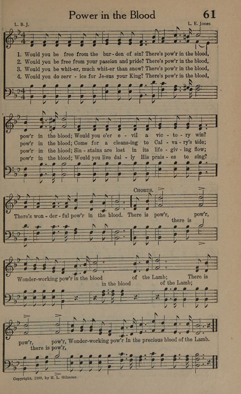 Songs of Conquest: for Use in Public Worship, Prayer Services, Camp Meetings, Evangelistic Campaigns, Young People