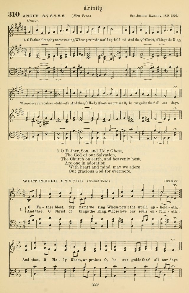 Sursum Corda: a book of praise page 246