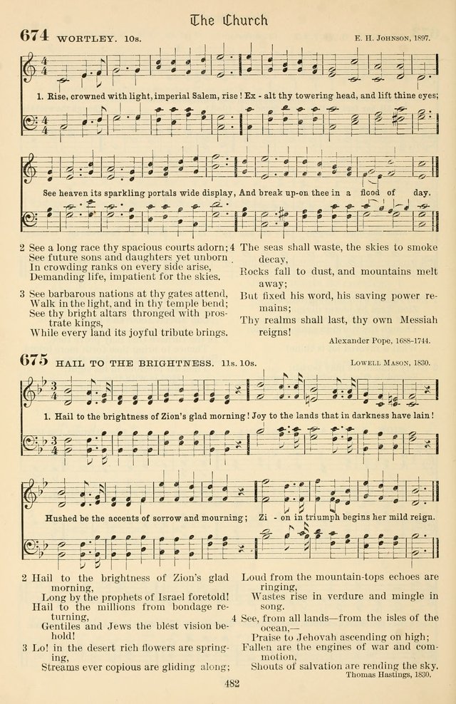 Sursum Corda: a book of praise page 499