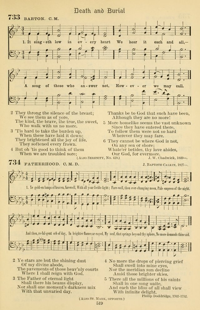 Sursum Corda: a book of praise page 536