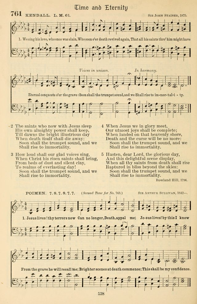 Sursum Corda: a book of praise page 555