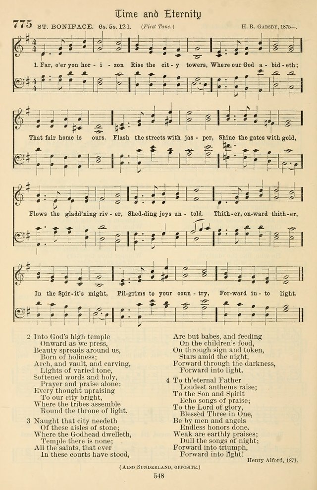 Sursum Corda: a book of praise page 565