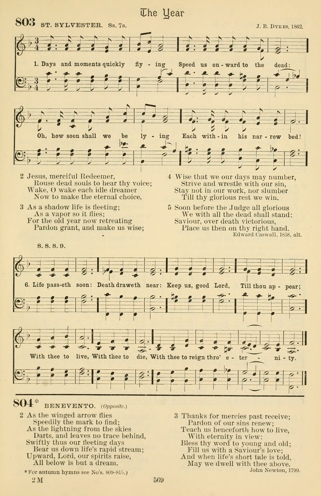 Sursum Corda: a book of praise page 586