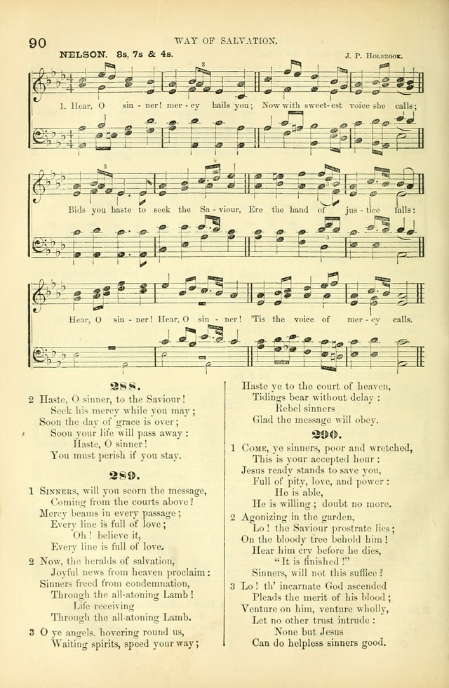 Songs for Christian worship in the Chapel and Family: selected from the "Songs of the church" page 103