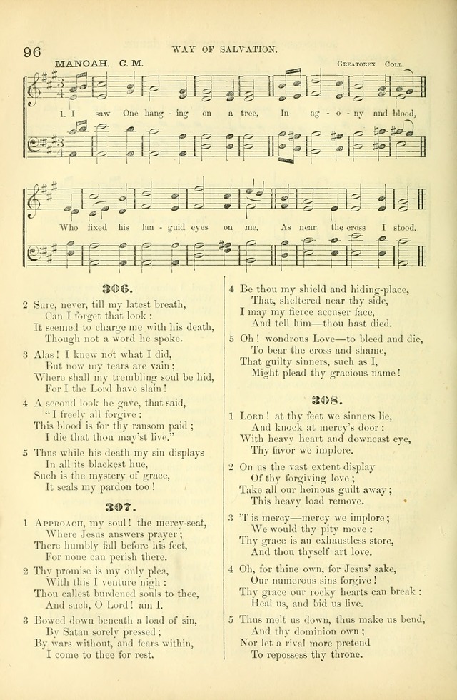 Songs for Christian worship in the Chapel and Family: selected from the "Songs of the church" page 109