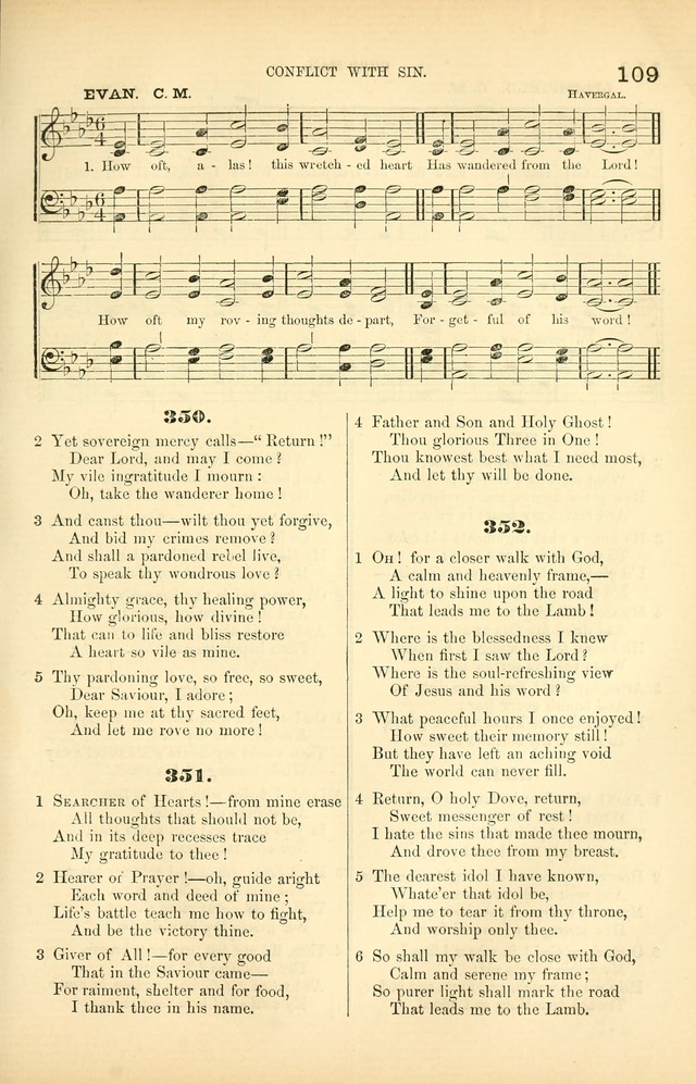 Songs for Christian worship in the Chapel and Family: selected from the "Songs of the church" page 122