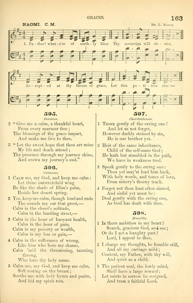 Songs for Christian worship in the Chapel and Family: selected from the "Songs of the church" page 176