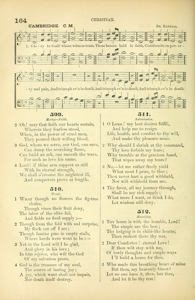 Songs for Christian worship in the Chapel and Family: selected from the "Songs of the church" page 177