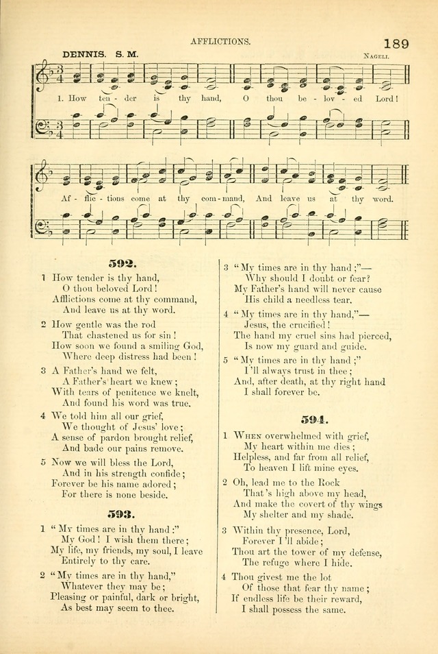 Songs for Christian worship in the Chapel and Family: selected from the "Songs of the church" page 202