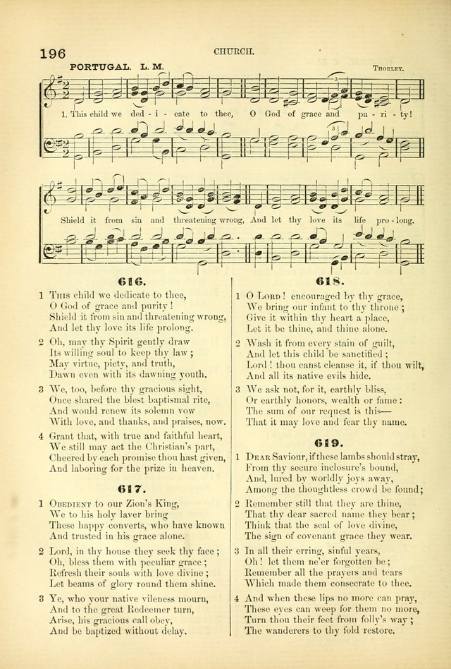 Songs for Christian worship in the Chapel and Family: selected from the "Songs of the church" page 209