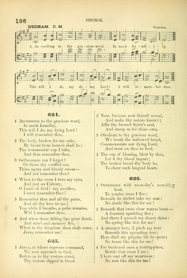 Songs for Christian worship in the Chapel and Family: selected from the "Songs of the church" page 211