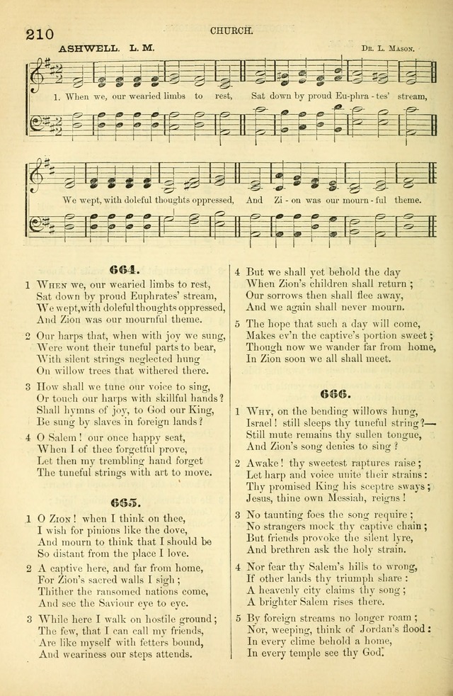 Songs for Christian worship in the Chapel and Family: selected from the "Songs of the church" page 223