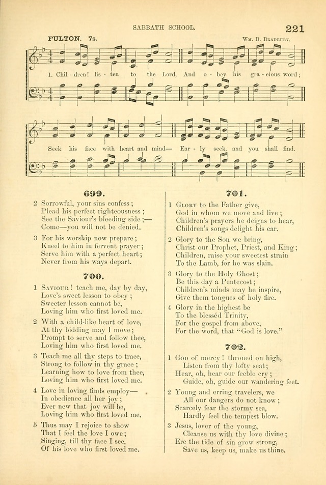 Songs for Christian worship in the Chapel and Family: selected from the "Songs of the church" page 234