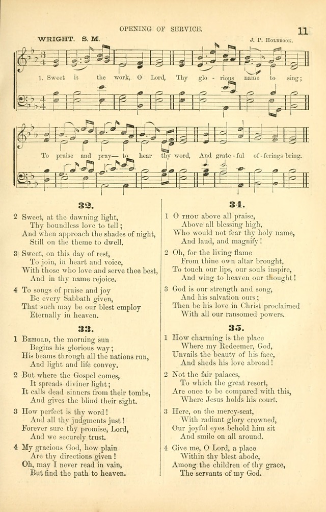 Songs for Christian worship in the Chapel and Family: selected from the "Songs of the church" page 24