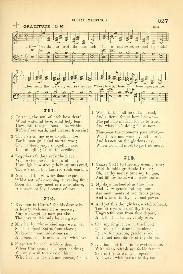 Songs for Christian worship in the Chapel and Family: selected from the "Songs of the church" page 240