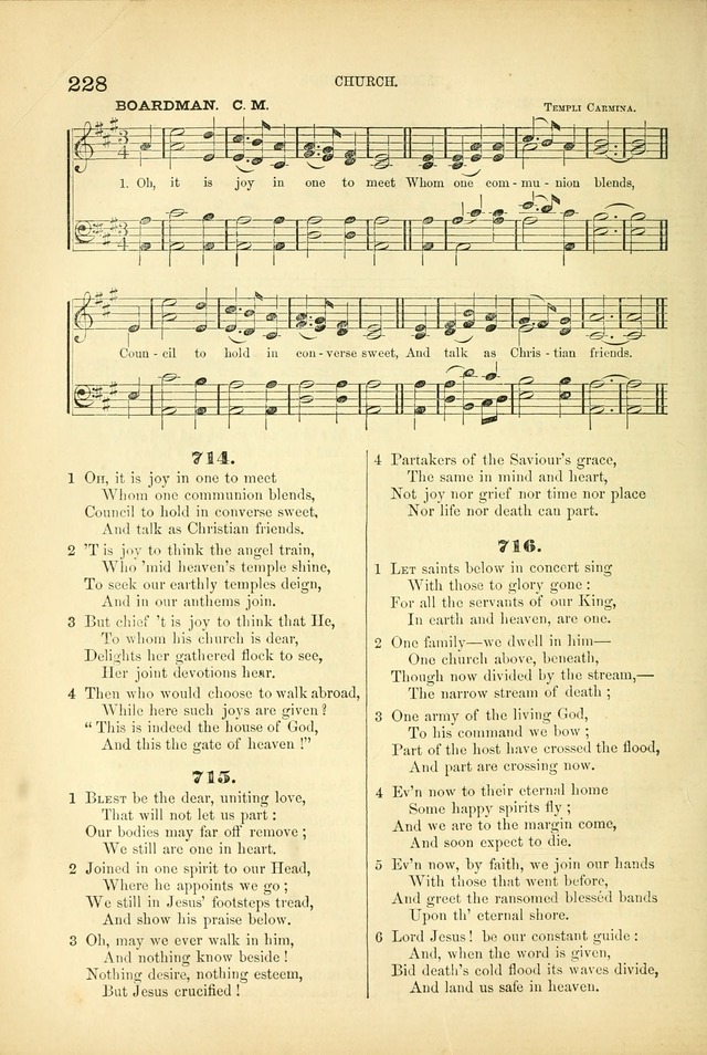 Songs for Christian worship in the Chapel and Family: selected from the "Songs of the church" page 241