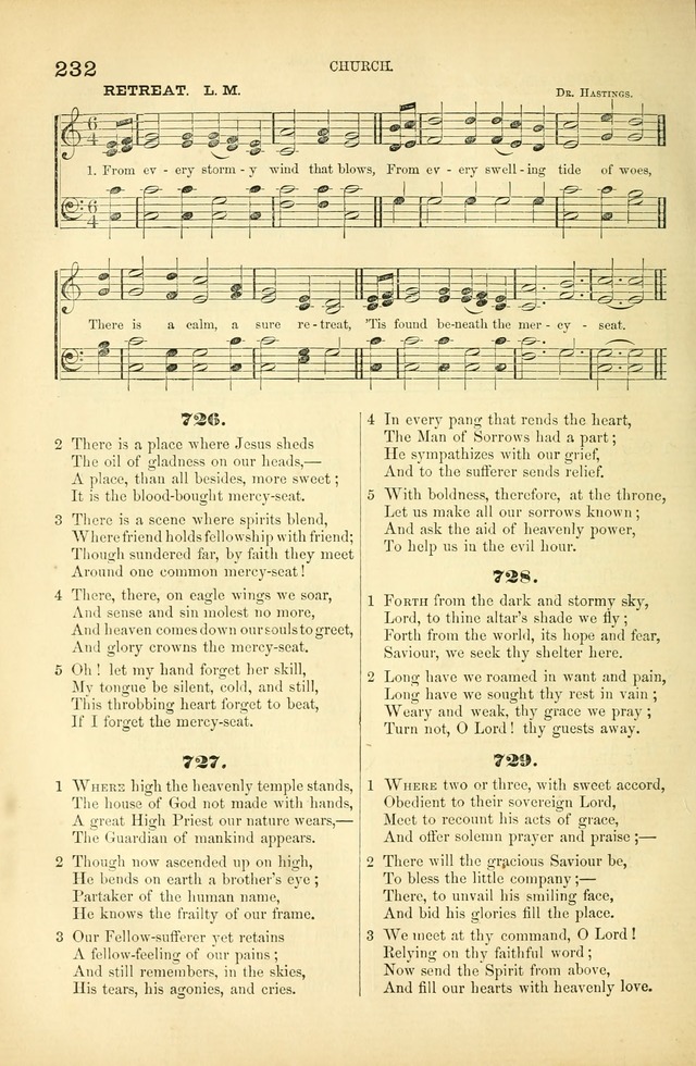 Songs for Christian worship in the Chapel and Family: selected from the "Songs of the church" page 245