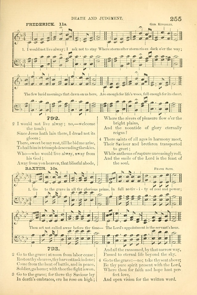 Songs for Christian worship in the Chapel and Family: selected from the "Songs of the church" page 268